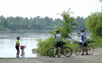 Katy Trail Bikers